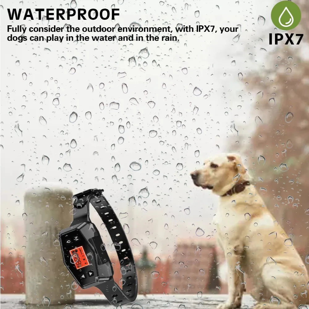 Ultimate Wireless GPS Pet Fence & Training Collar - Waterproof Anti-Runaway Safety System for Dogs